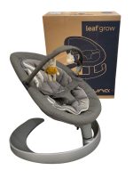 Nôi Nuna Leaf Grow màu granite kèm thanh đồ chơi - Bill VNQ (size: 0->60kg, full box,còn BH )