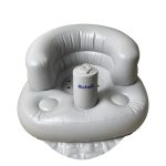 Ghế hơi tập ngồi Richell màu xám ( no box)