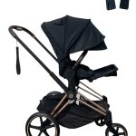 Xe đẩy Cybex Priam 3 khung rosegold (size: 0->4y, tối đa 22kg) kèm adapter
