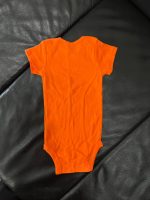 Set 2 bộ bodysuit Gerber màu cam/xanh dương (size 6→9m) - Ảnh 4