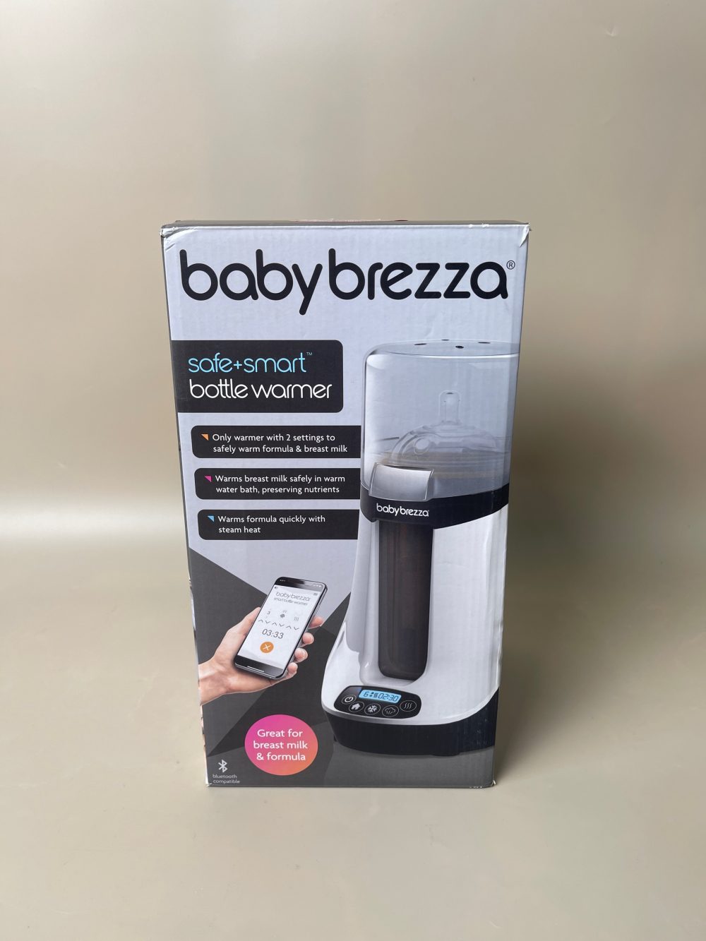 Máy hâm sữa Baby Brezza phiên bản Bluetooth (full box) - Ảnh 16