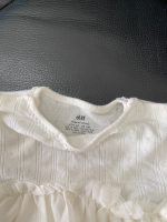 Váy xoè H&M vải tuyn màu kem, tặng kèm váy bodysuit nhí hoa hồng (size: 0->3m) - Ảnh 13