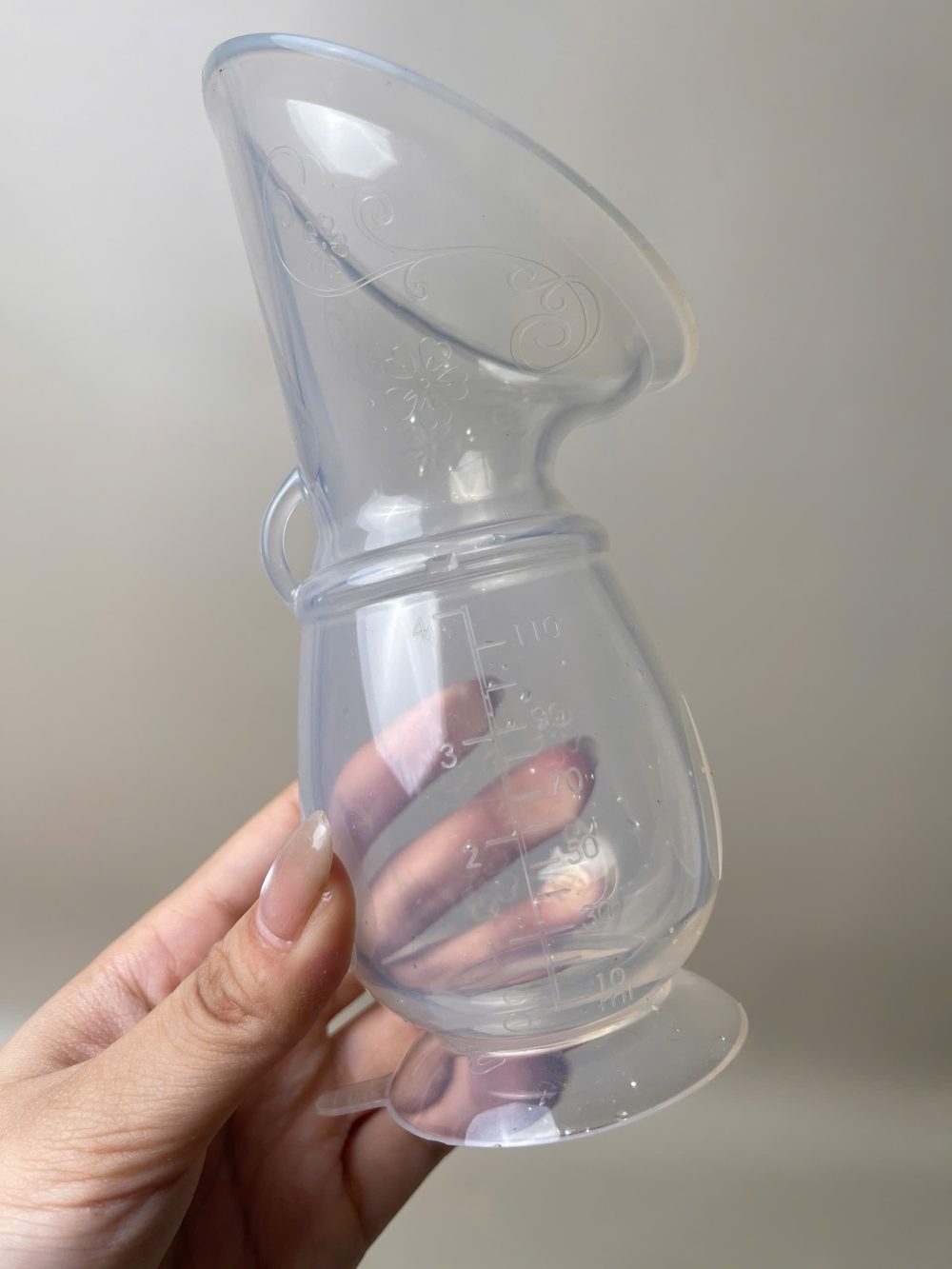 Set 2 cốc hứng sữa silicone Pigeon ( no box) - Ảnh 8