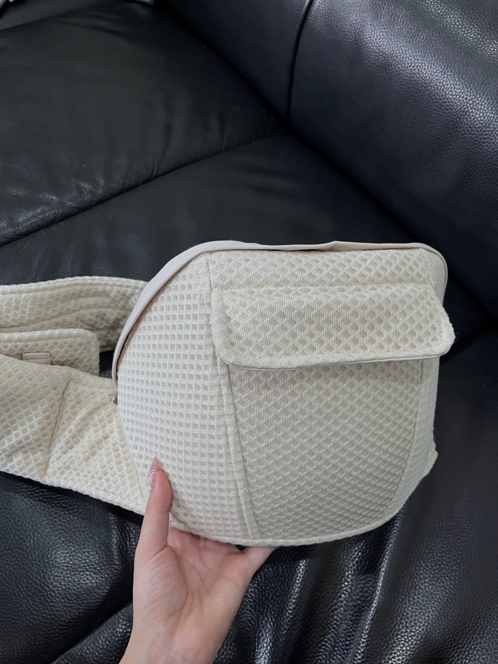 Địu Ergobaby Alta Hip Seat, Natural Beige ( size: 5kg5 -> 20kg ~ 4->48m) - Ảnh 23