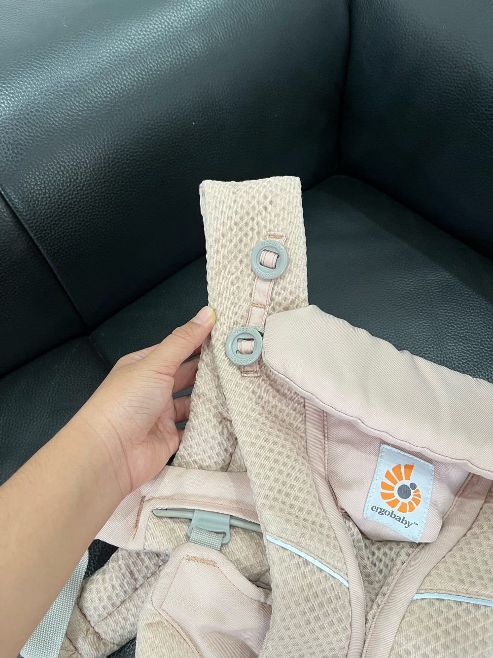 Địu Ergobaby Omni Breeze, Pink Quartz (size: 3.2->20kg ~ 0->48m) - Ảnh 10