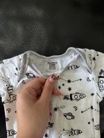 Set 4 bộ bodysuit Gerber họa tiết vũ trụ (size 6→9m) - Ảnh 12