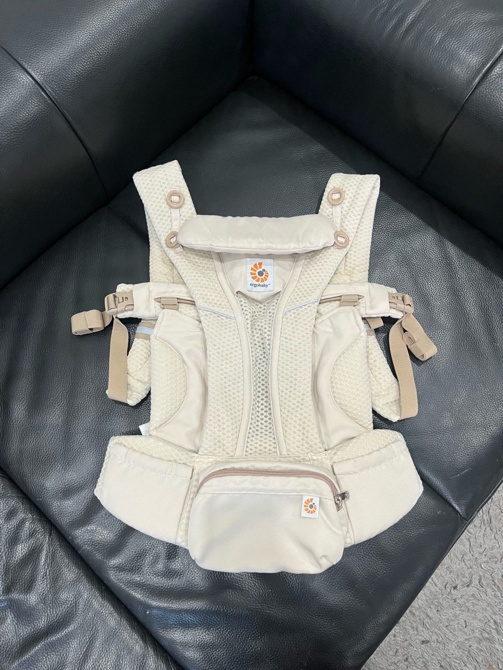 Địu Ergobaby Omni Breeze, Natural Beige( size: 3kg2→20kg~ 0→48m) - Ảnh 8