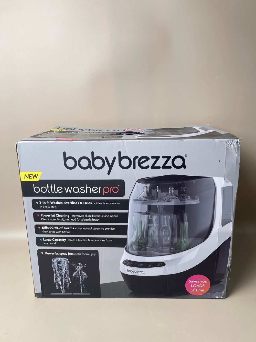 Máy rửa bình Baby Brezza tặng viên rửa ( fullbox) - Ảnh 46