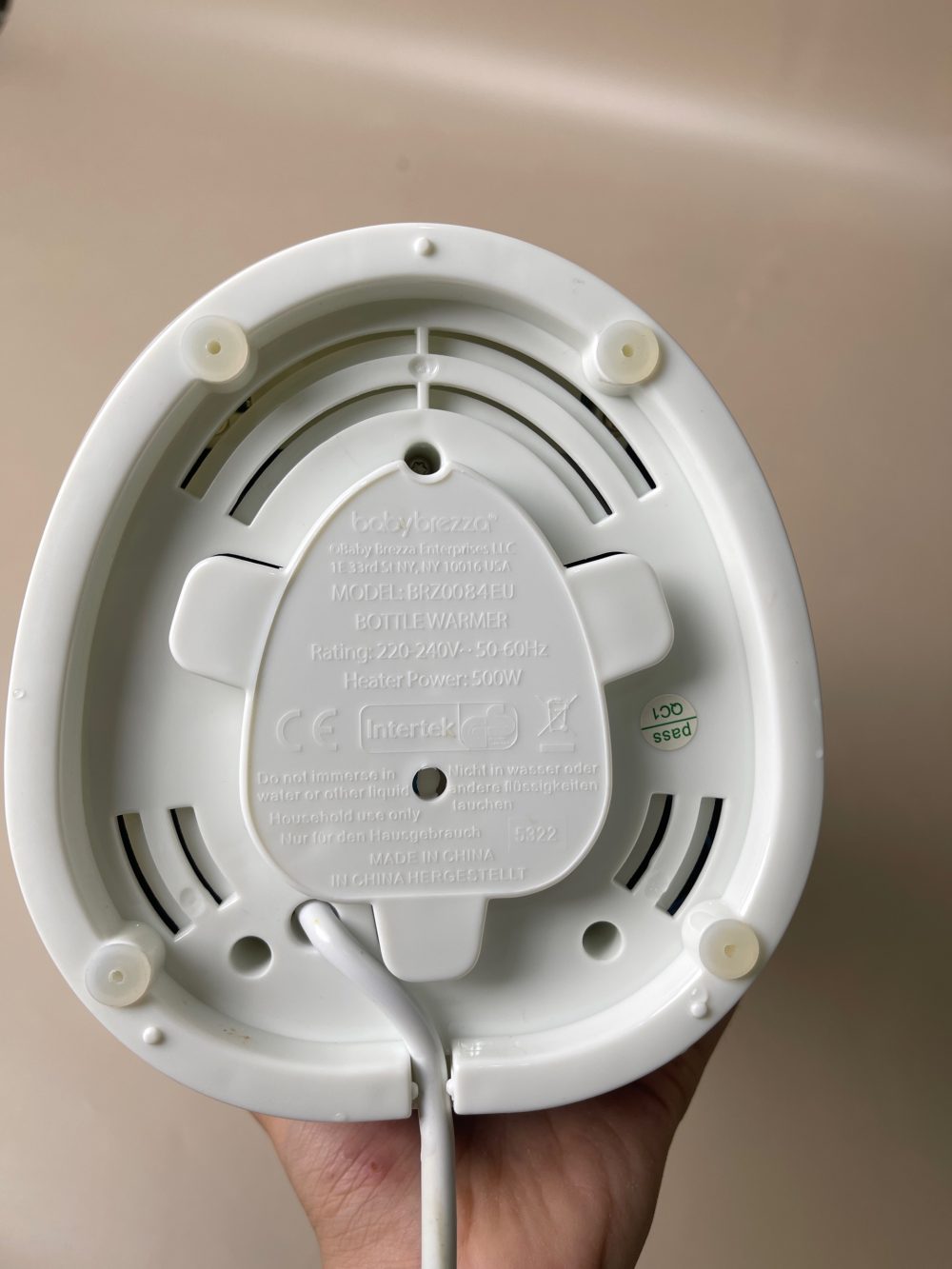 Máy hâm sữa Baby Brezza màu đen không Bluetooth (no box) - Ảnh 19
