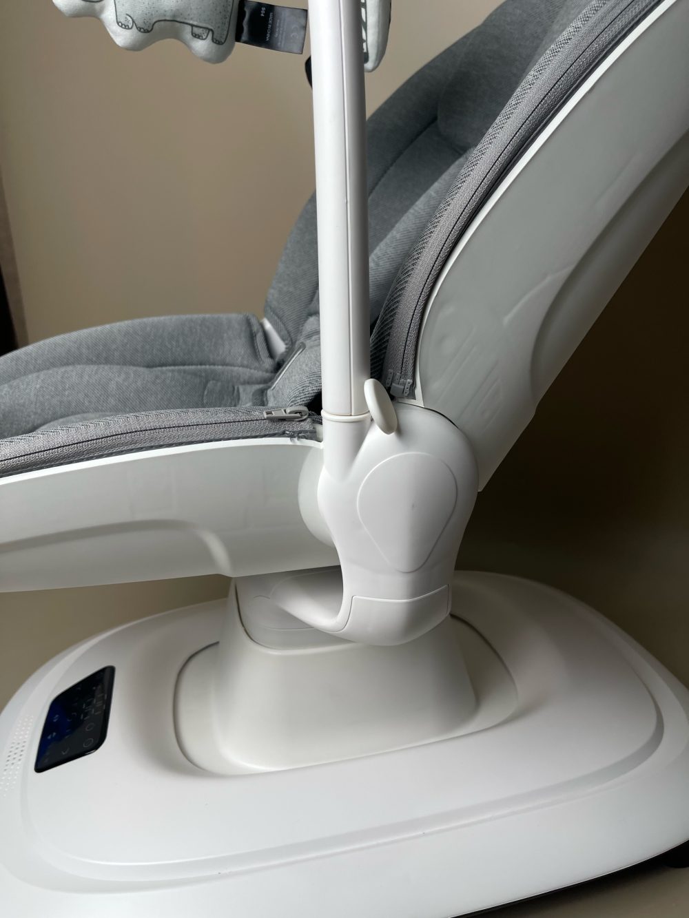 Nôi ru Mastela Baby Bouncer màu xám ( full box) - Ảnh 9