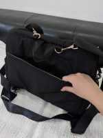 Balo kiêm túi đeo chéo đựng đồ cho bé Hannah & Sophia Belle màu đen - Ảnh 3