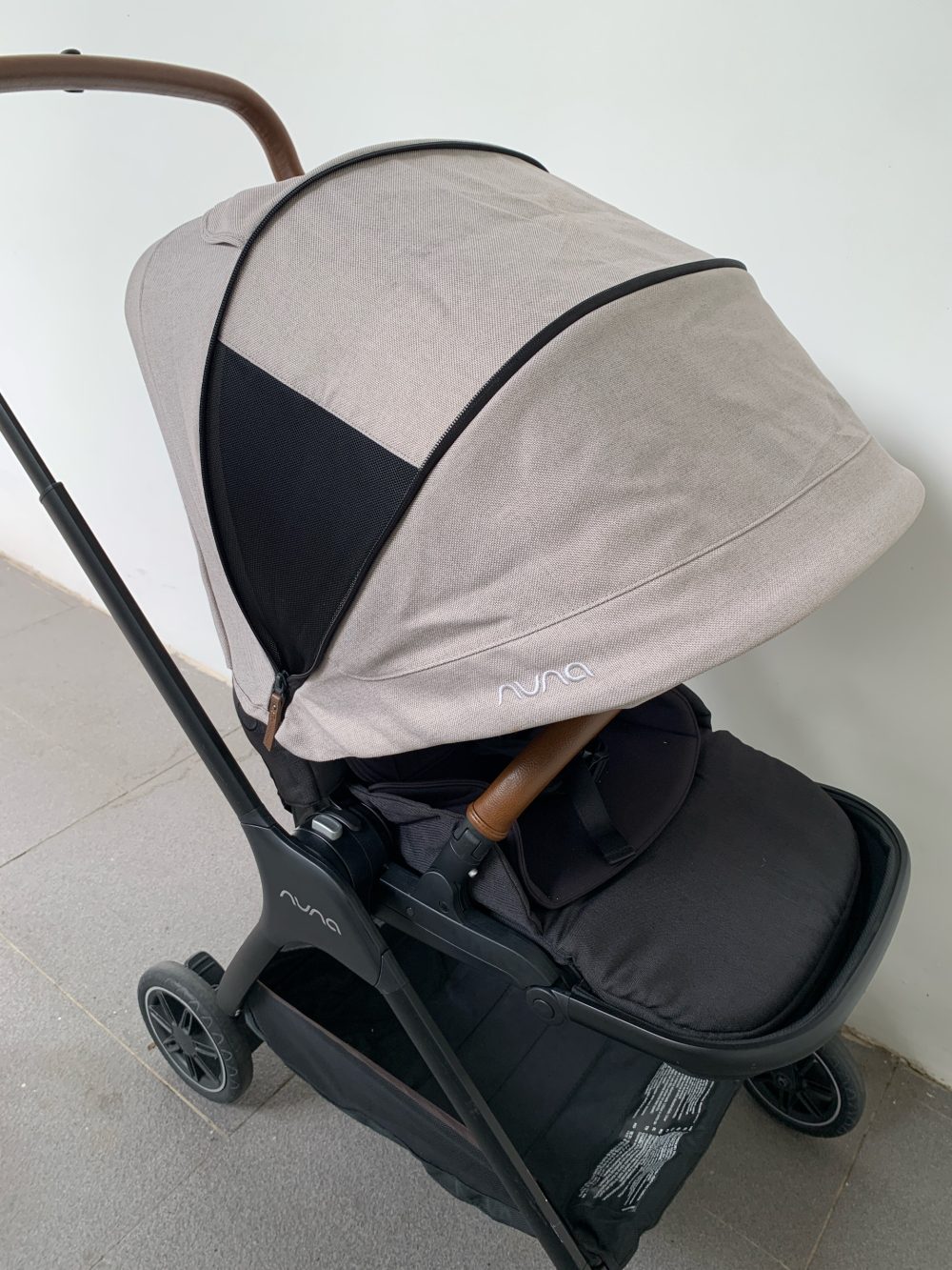 Xe đẩy Nuna Triv màu xám khung đen (sơ sinh - 22kg) - Ảnh 7