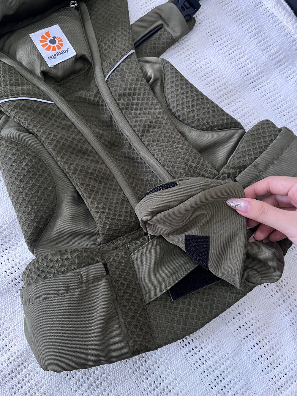 Địu Ergobaby Omni Breeze – Olive Green (Size: 3kg2->20kg ~ 0->48m) - Ảnh 17