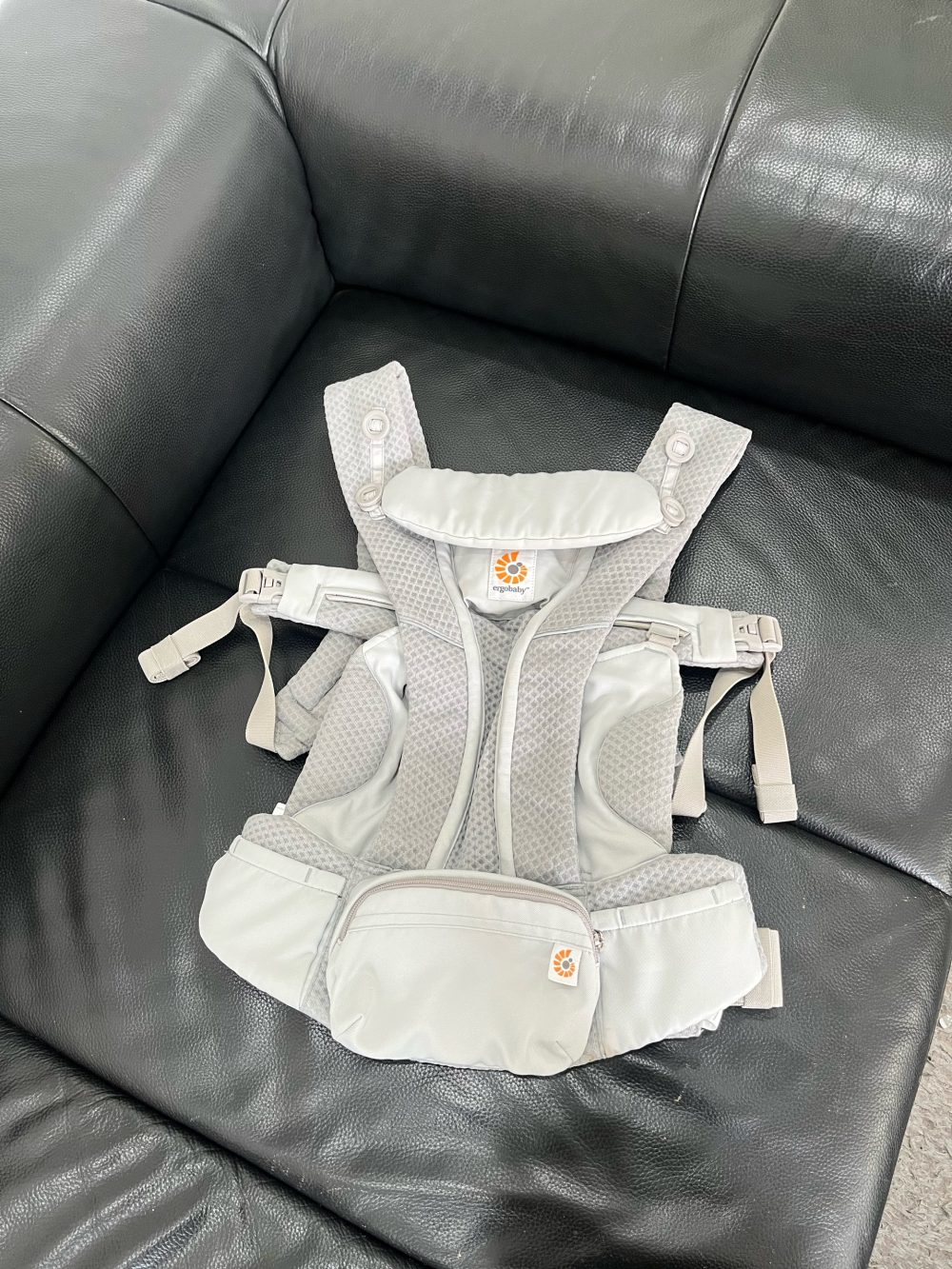 Địu Ergobaby Omni Breeze, Pearl Grey ( Size: 3.2->20kg ~ 0->48m) - Ảnh 10