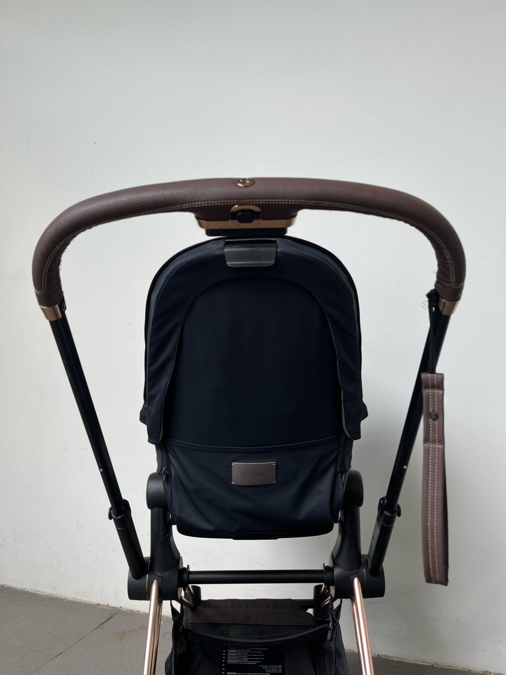 Xe đẩy Cybex Priam 3 khung rosegold (size: 0->4y, tối đa 22kg) kèm adapter - Ảnh 15