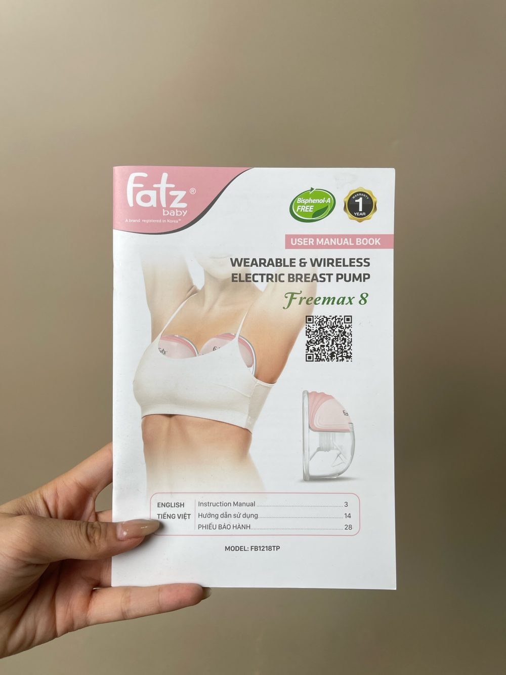 Máy hút sữa rảnh tay không dây FatzBaby Freemax 8 (máy đơn, no box) - Ảnh 18