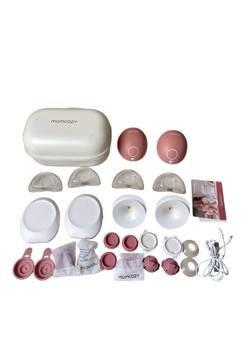 1043247a55b94797b7c4cf1a893eeb5c Máy hút sữa điện đôi Momcozy M9 (BH 16/4/2027, còn cốp đựng) - Ảnh 1