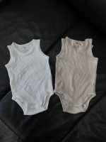 Set 2 bodysuit H&M màu trắng/nâu (size 6→9m) - Ảnh 7
