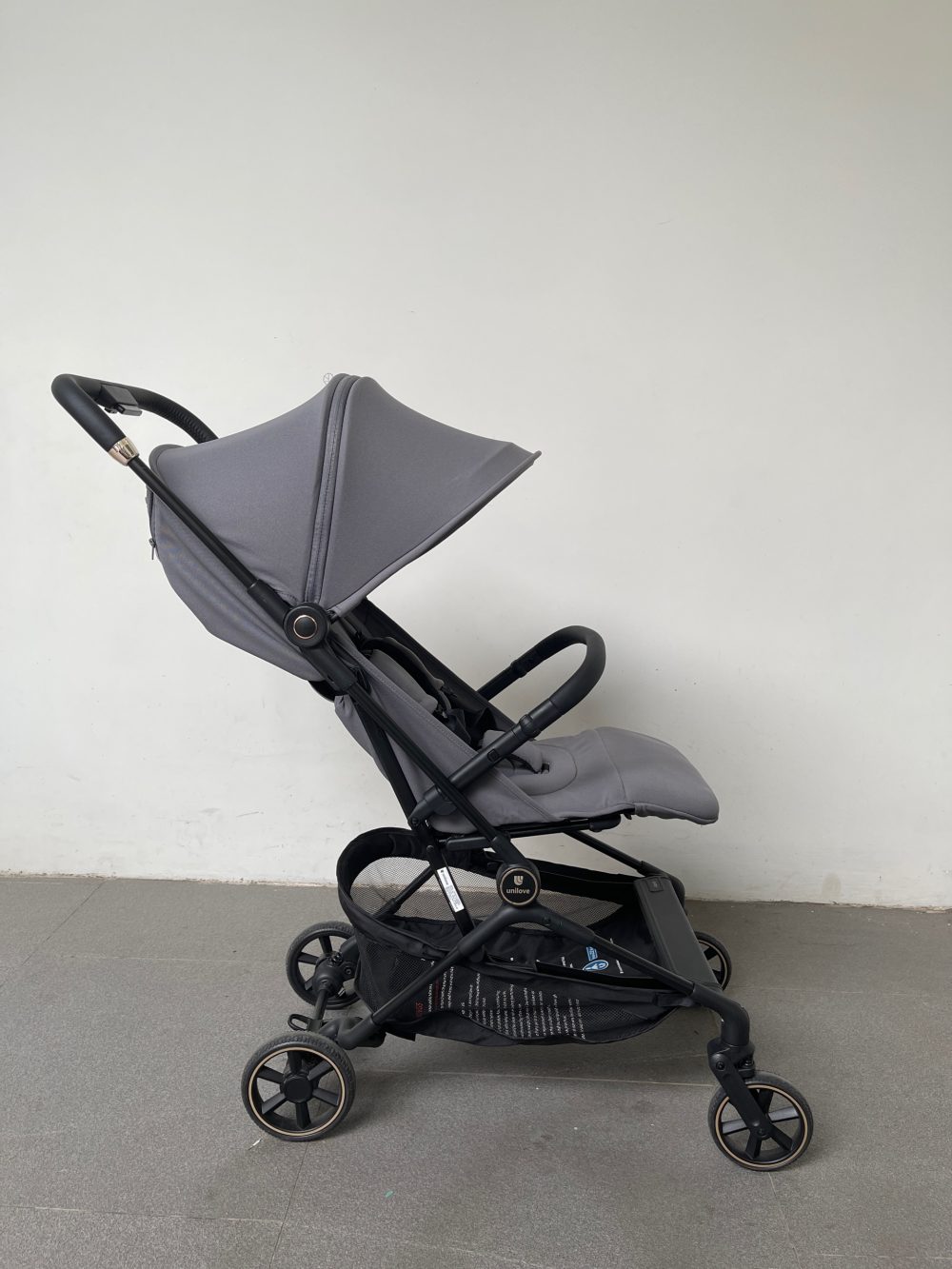Xe đẩy Unilove AERO khung nhôm màu xám (Size: 0m->4y, tối đa 22kg) - Ảnh 27