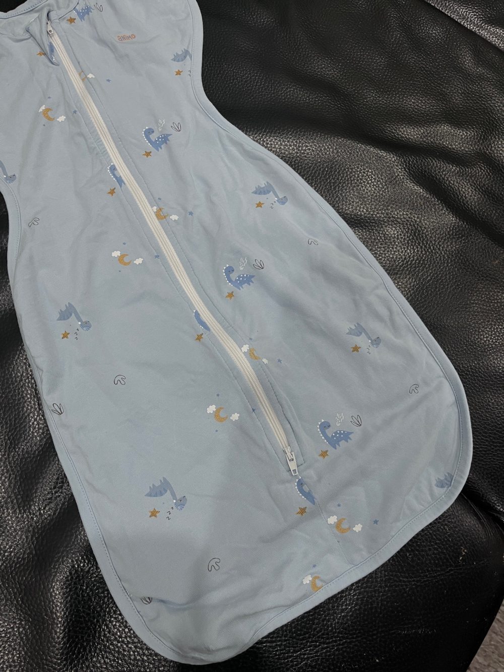 Set 3 nhộng kén ngủ Unbee, 2 màu trắng họa tiết hoạt hình (size 0→3m) & 1 màu xanh (size 0→6m) - Ảnh 26