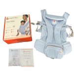 Địu cho bé Ergobaby Omni Deluxe Mesh, Serene Blue( size:0->48m~3kg2->20kg4) full box