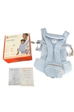 Địu cho bé Ergobaby Omni Deluxe Mesh, Serene Blue( size:0->48m~3kg2->20kg4) full box