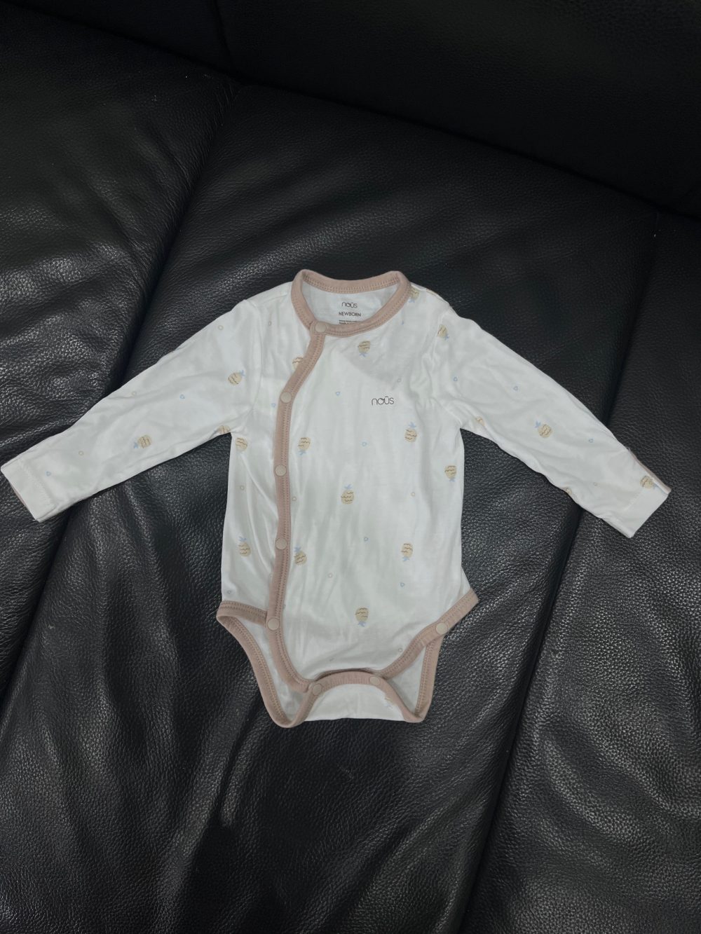 Set 3 bộ Nous màu nâu/be size newborn (kèm 2 mũ và 1 đồ chơi) - Ảnh 27