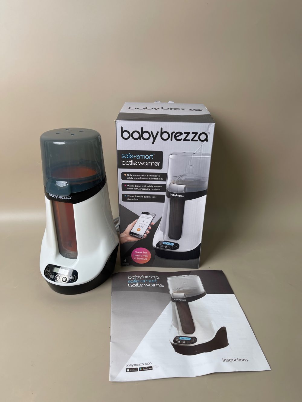 Máy hâm sữa Baby brezza có bluetooth (BH 5/3/2027, full box) - Ảnh 9