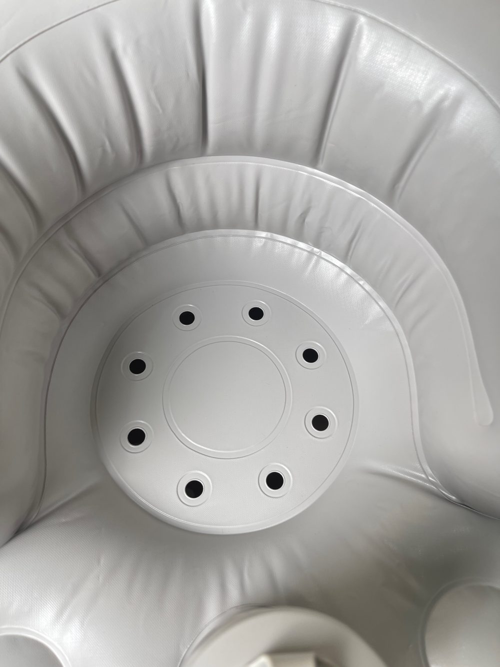 Ghế hơi tập ngồi Richell màu xám ( no box) - Ảnh 3