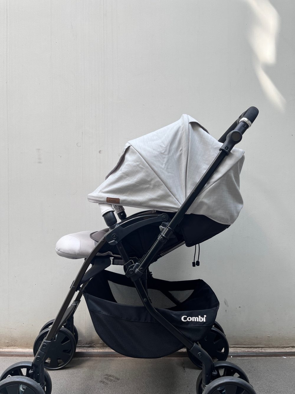 Xe đẩy Combi Crossgo 4 cas màu ghi (size 1→36m, tối đa 15kg) - Ảnh 7