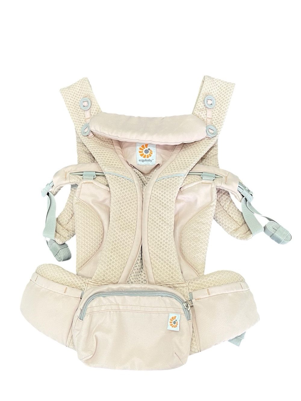Địu Ergobaby Omni Breeze, Pink Quartz (size: 3.2->20kg ~ 0->48m)