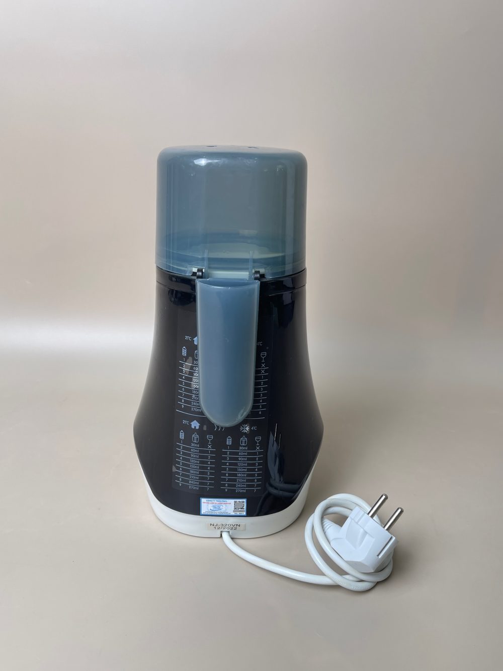 Máy hâm sữa Baby Brezza màu đen không Bluetooth (no box) - Ảnh 6
