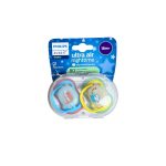 Ty ngậm Philips Avent Ultra Air Nighttime ( Size: 18m+, 2cái)
