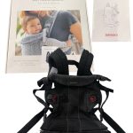 Địu Baby Bjorn Harmony - Màu Black (Full box, Size: 3,2->15kg ~ 0->3y)