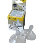 Núm ty silicon Tommee Tippee ( vỉ đôi, size: 3m+)