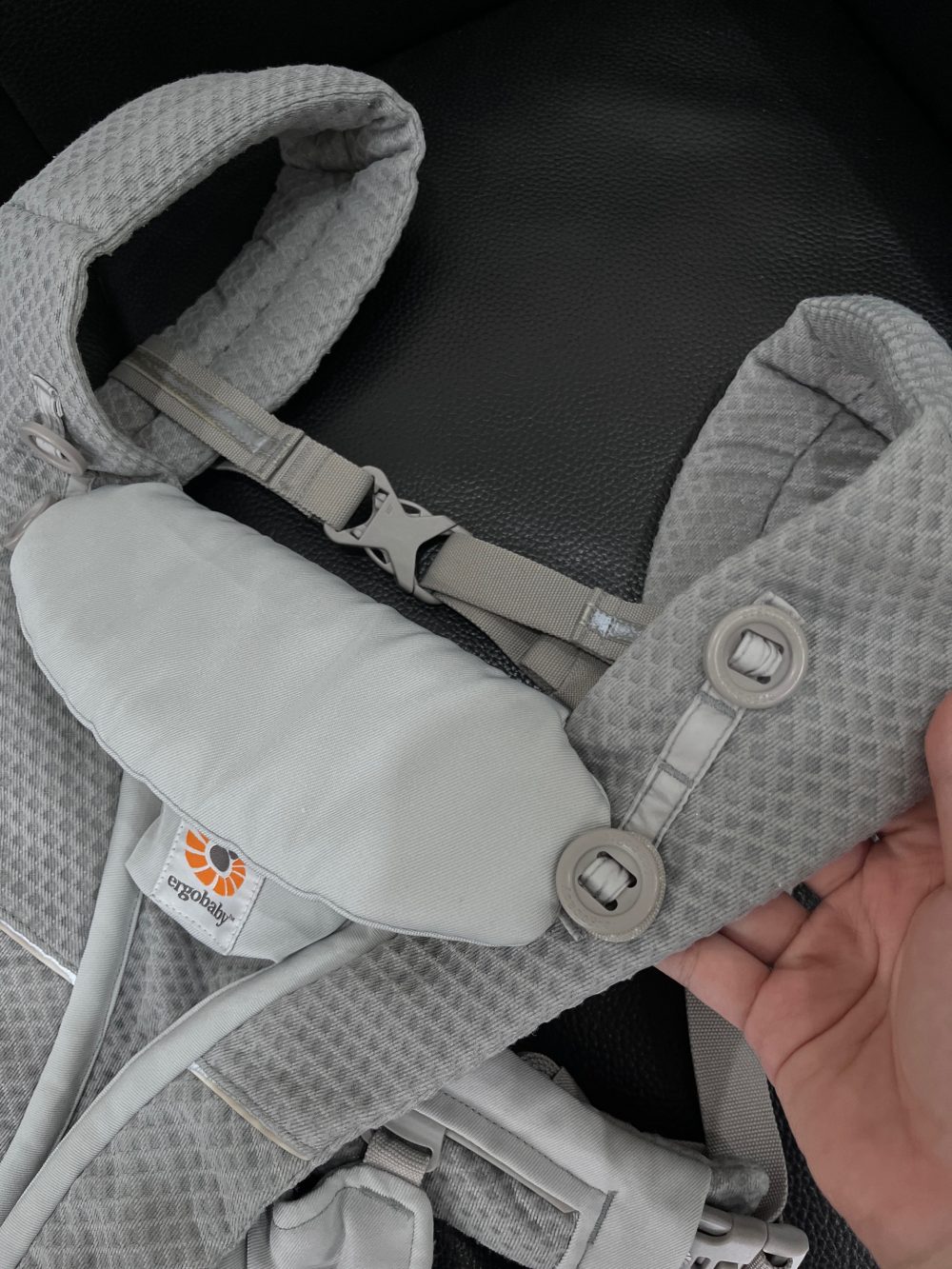 Địu Ergobaby Omni Breeze, Pearl Grey ( Size: 3.2->20kg ~ 0->48m) - Ảnh 11