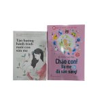 Set 2 cuốn sách Tận hưởng hành trình nuôi con sữa mẹ và Chào con ba mẹ đã sẵn sàng