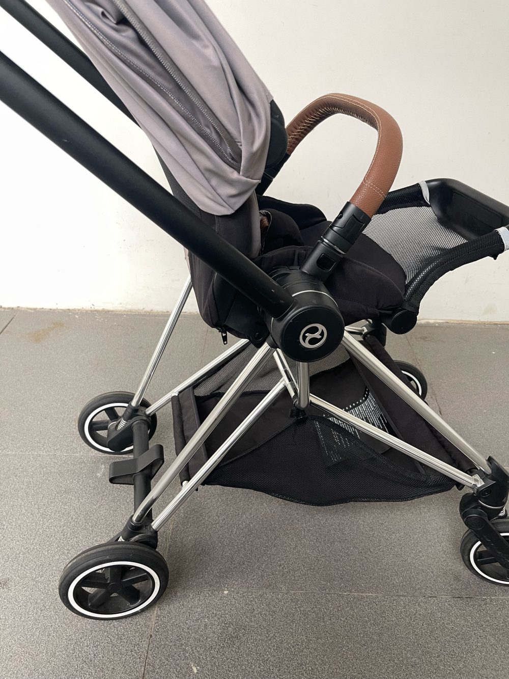 Xe đẩy Cybex Mios 2 màu xám khung bạc (0-4y/22kg) - Ảnh 12