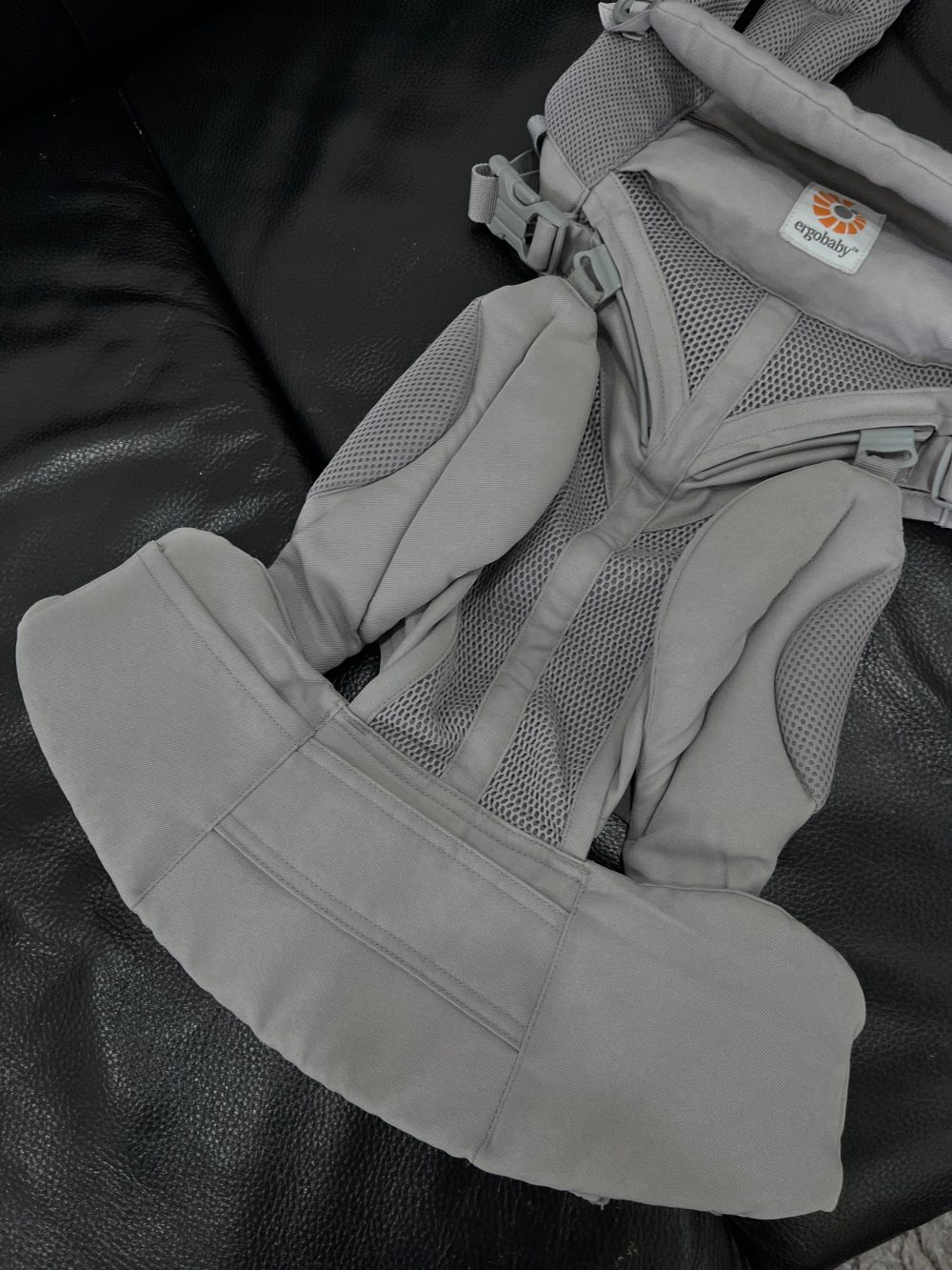 Địu Ergobaby Omni 360 Cool Air Mesh, Pearl Grey ( size:0->48m~ 3kg2->20kg) - Ảnh 20