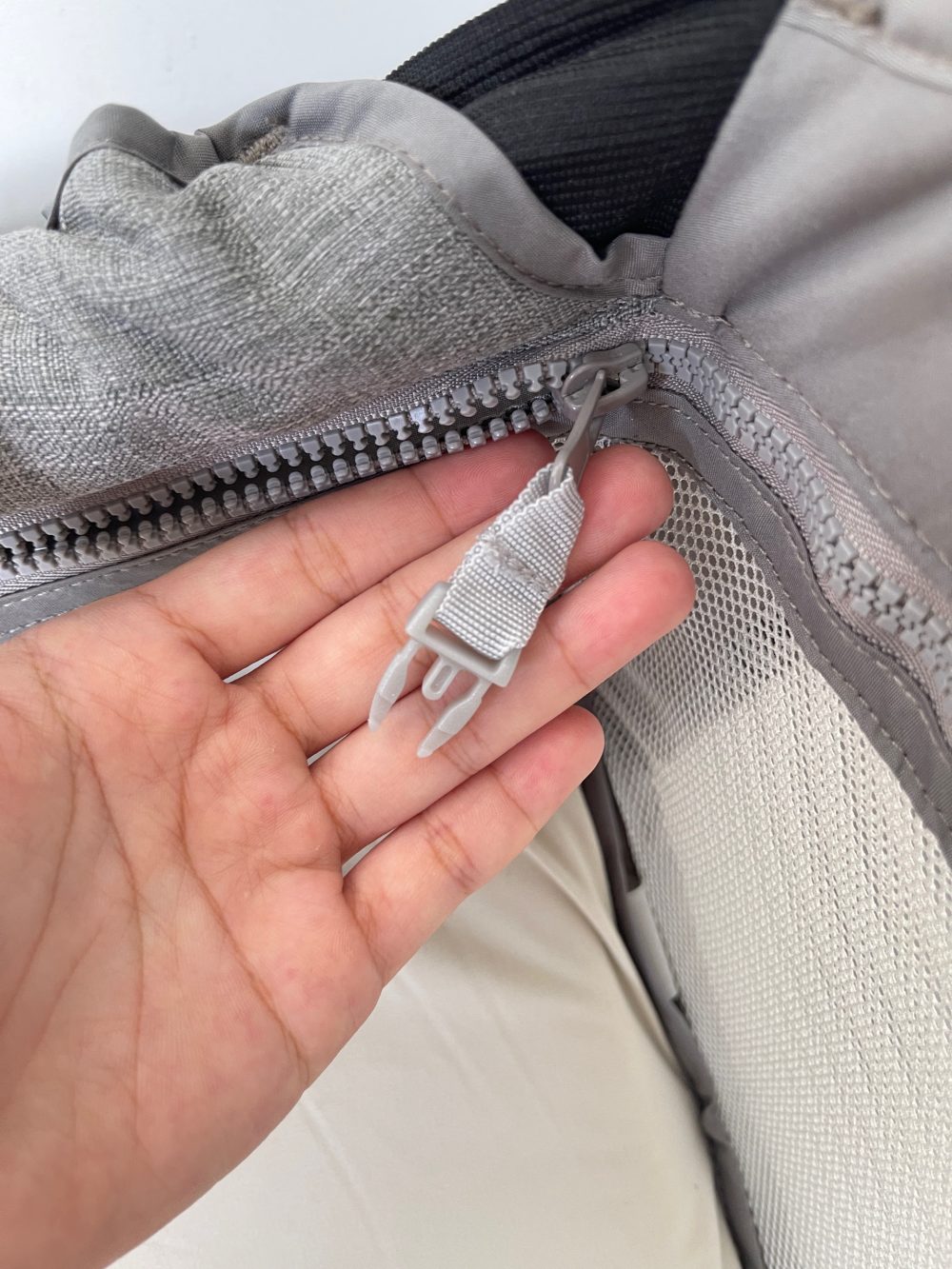 Cũi gấp gọn Joie Kubbie Sleep Foggy Gray ( còn túi đựng) - Ảnh 18