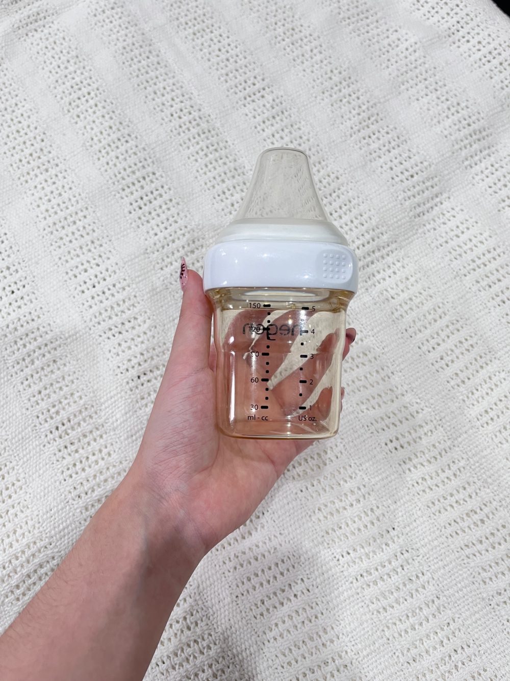 Bình sữa Hegen 150ml kèm nắp màu trắng (no box, ko kèm núm ti) - Ảnh 11