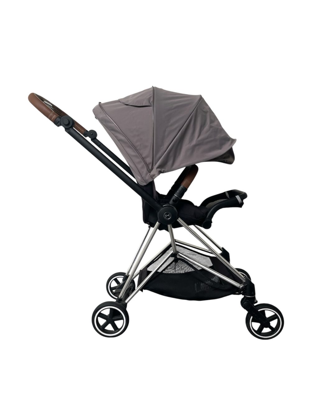 1b6c85cea2fc443c9be6727661cdc941 Xe đẩy Cybex Mios 2 màu xám khung bạc (0-4y/22kg) - Ảnh 1