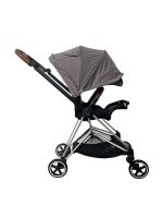 Xe đẩy Cybex Mios 2 màu xám khung bạc (0-4y/22kg)