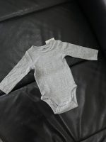 Set 2 bodysuit dài tay H&M màu trắng/xám (size 4→6m) - Ảnh 14