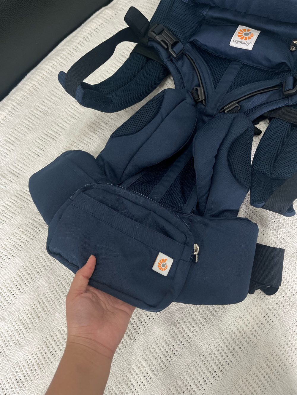 Địu Ergobaby Omni 360 Cool Air Mesh, Midnight Blue (size: 3kg2→20kg~ 0→48m) - Ảnh 2