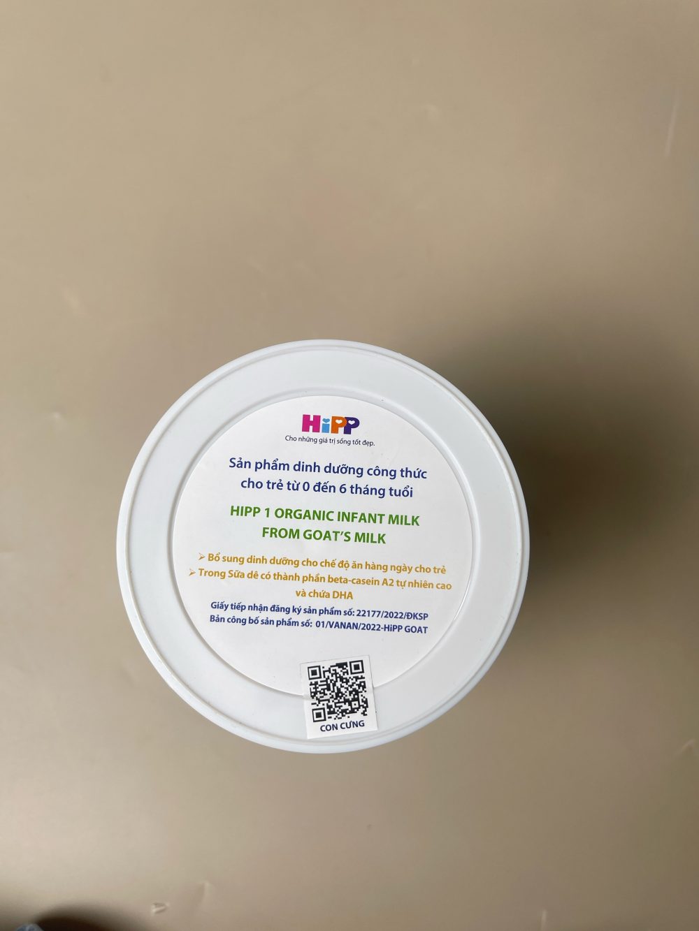 Sữa dê HiPP Organic số 1 (400g, Date: 08/07/2027, 0->6m) - Ảnh 4