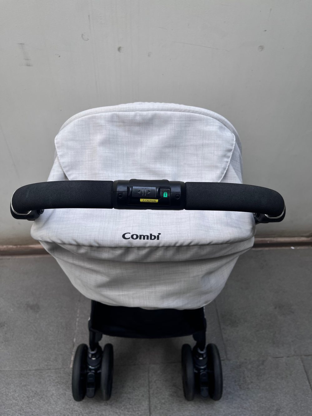 Xe đẩy Combi Crossgo 4 cas màu ghi (size 1→36m, tối đa 15kg) - Ảnh 10