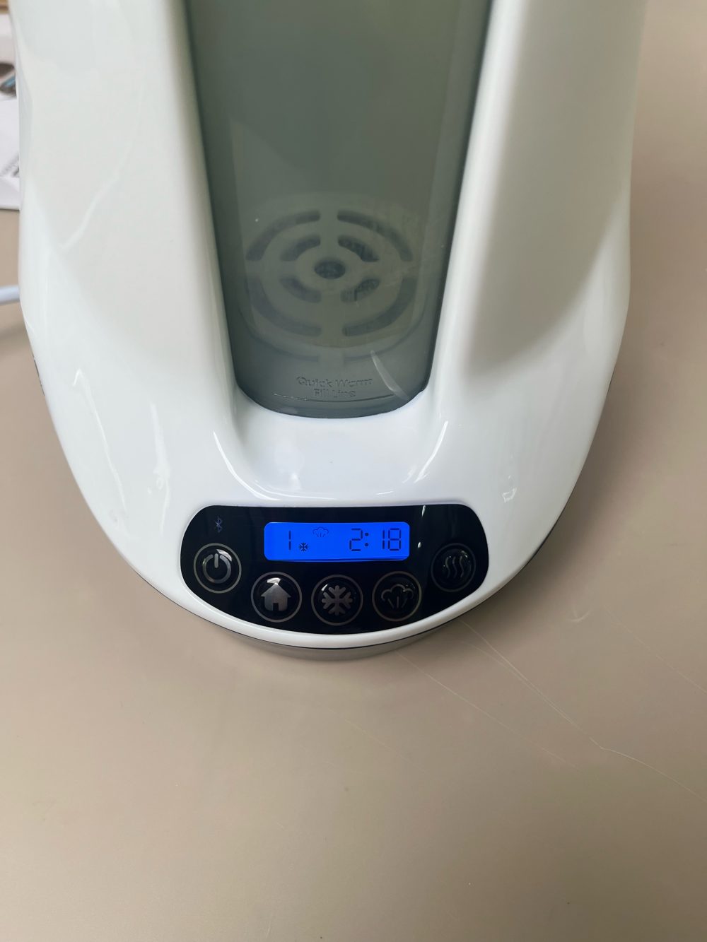 Máy hâm sữa Baby brezza màu trắng có bluetooth ( full box) - Ảnh 10