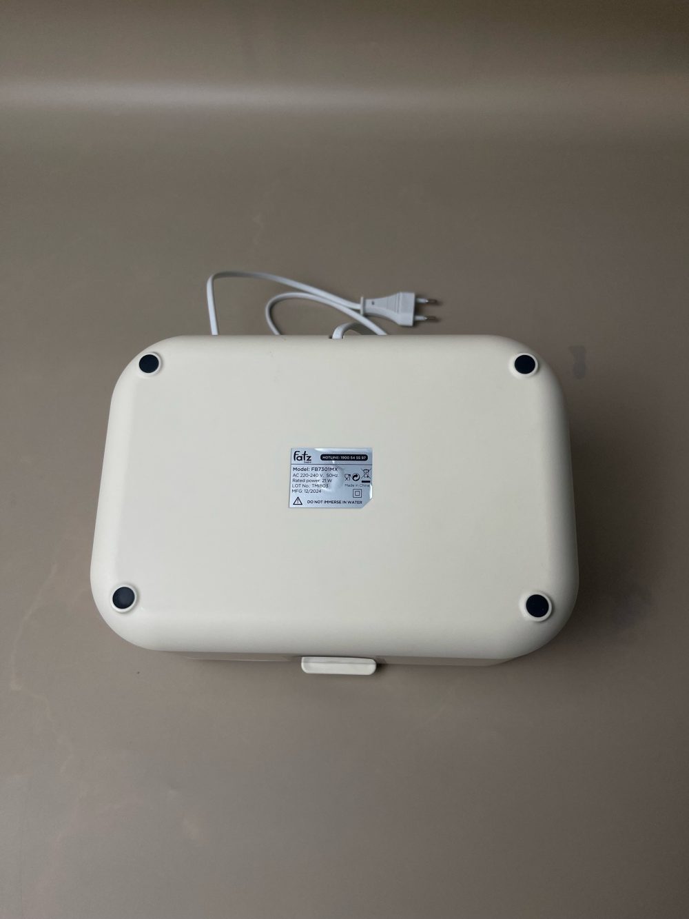 Máy ủ ấm và tiệt trùng khăn ướt Fatzbaby Warm 5 (FB7301MX) full box - Ảnh 8