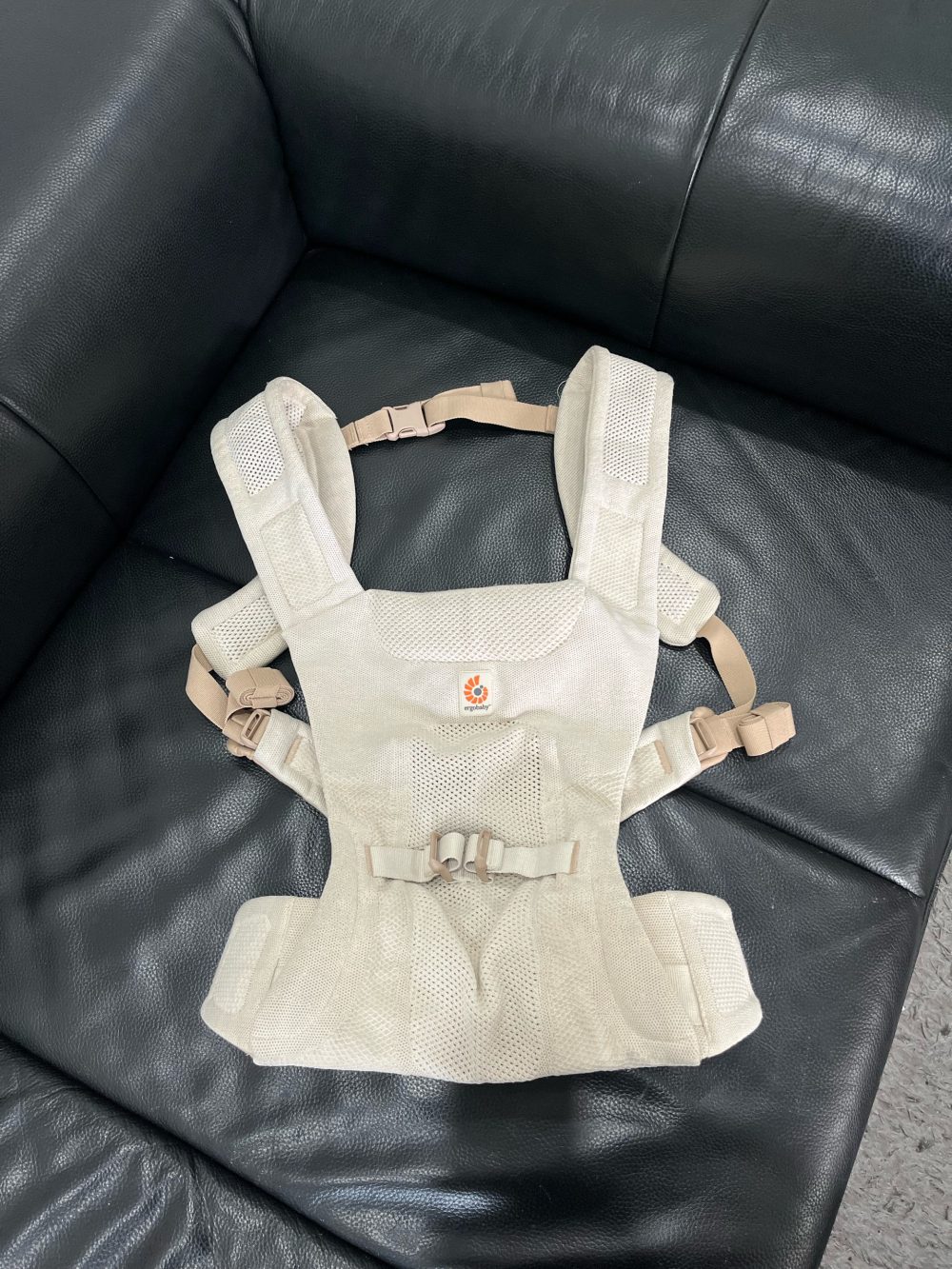 Địu Ergobaby Aerloom – Sand ( size: 3.2->15.9kg ~ 0->36m) - Ảnh 10